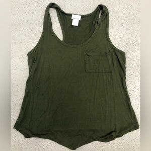 Rue21 Forest Green Tank Top- Women’s Small